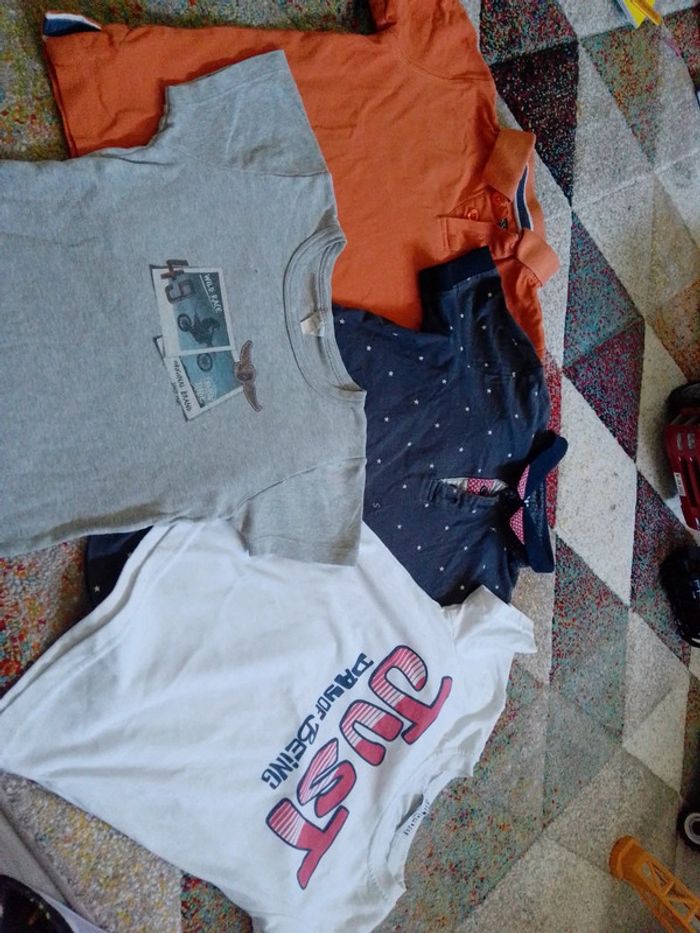 Lot de 4 tee-shirts 8 ans garçon - photo numéro 2