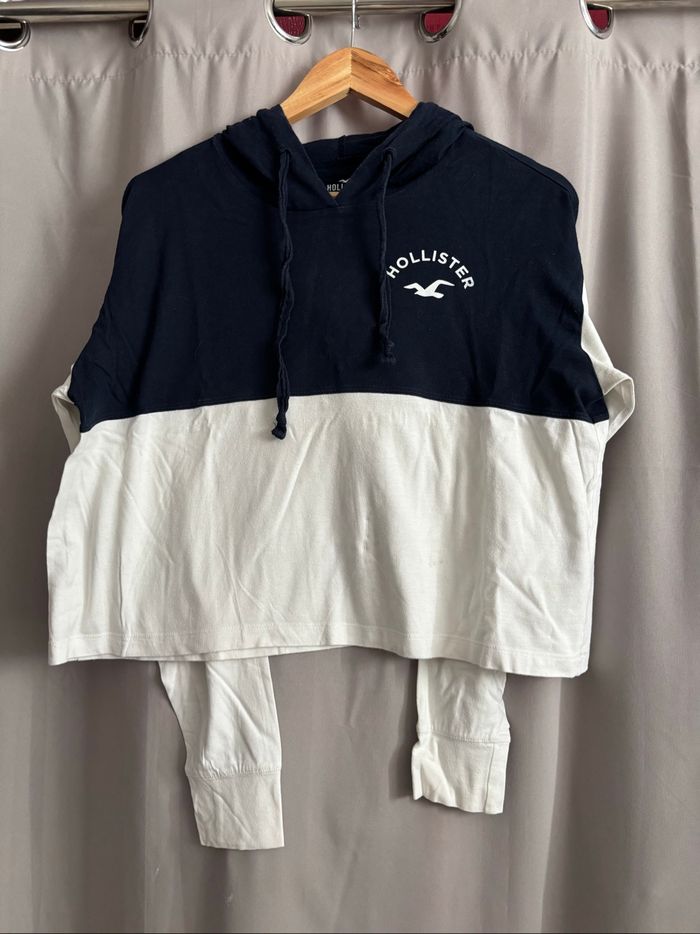 Haut manches longues hollister taille XS