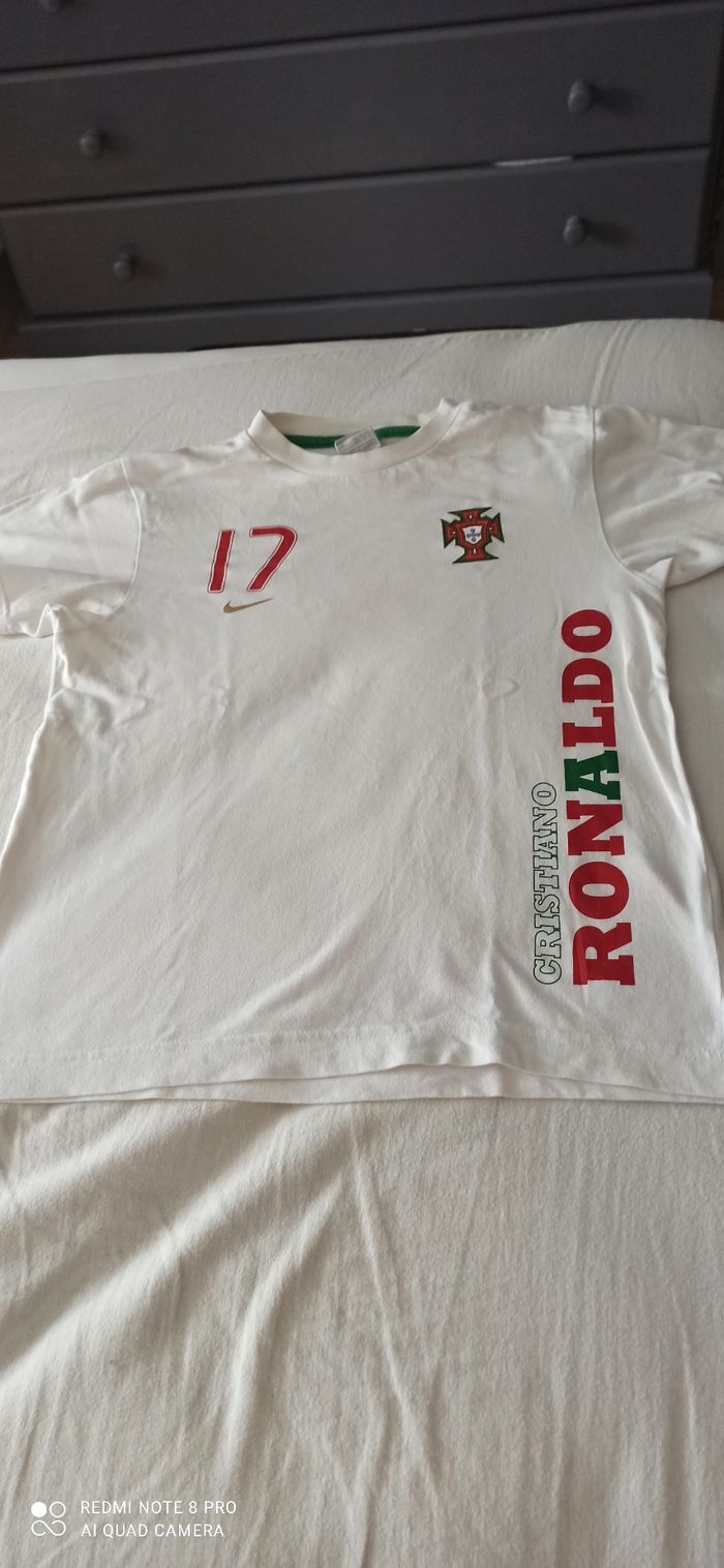 T shirt Ronaldo 12 ans