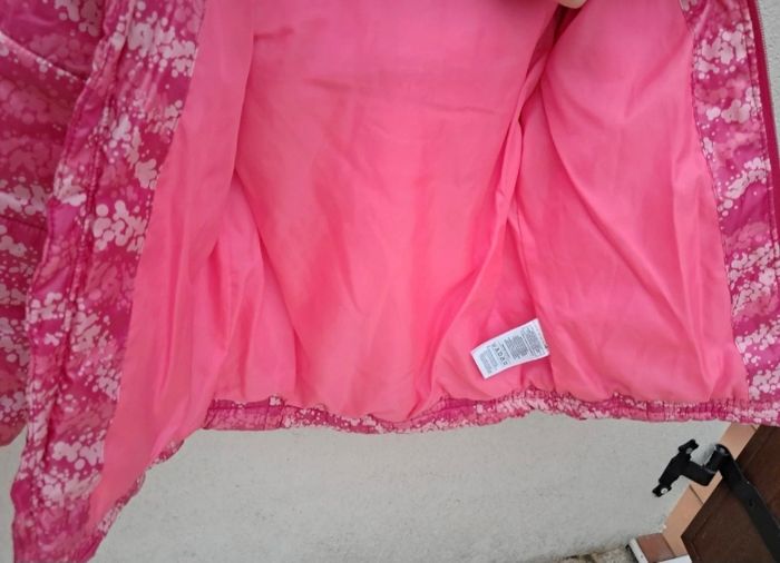 Blouson doudoune adidas rose 5/6ans - photo numéro 5