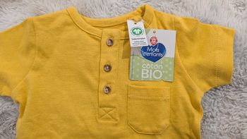 T-shirt Mots d'Enfants neuf taille 3 mois