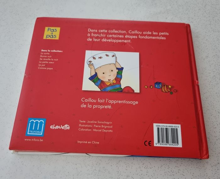 livre jeunesse Caillou le pot - photo numéro 2