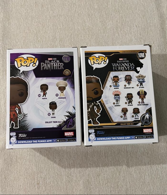 Funko pop black panthère Marvel - photo numéro 2