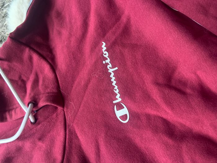 Pull champion homme enfant M bordeaux - photo numéro 2