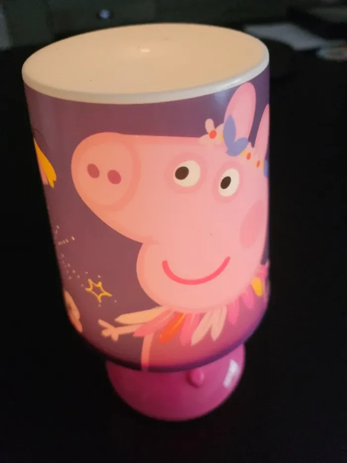 Lot peppa pig lampe et livres - photo numéro 3