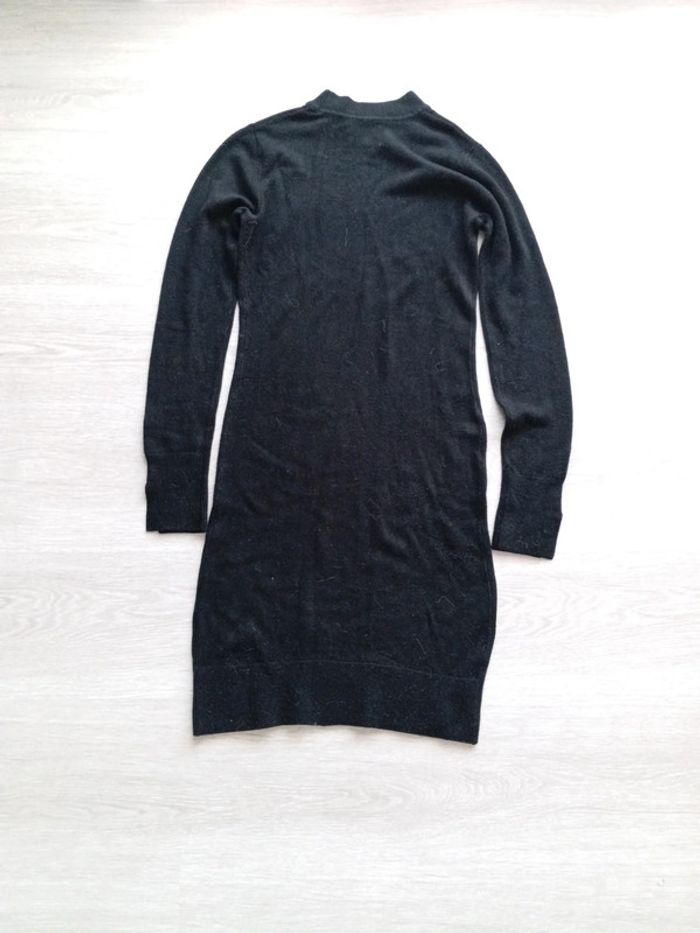 Robe pull noire moulante - photo numéro 4