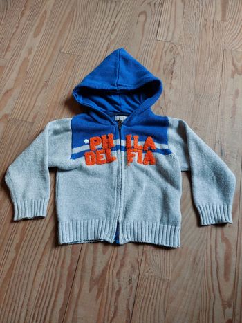 Veste gilet zippé Philadelphia