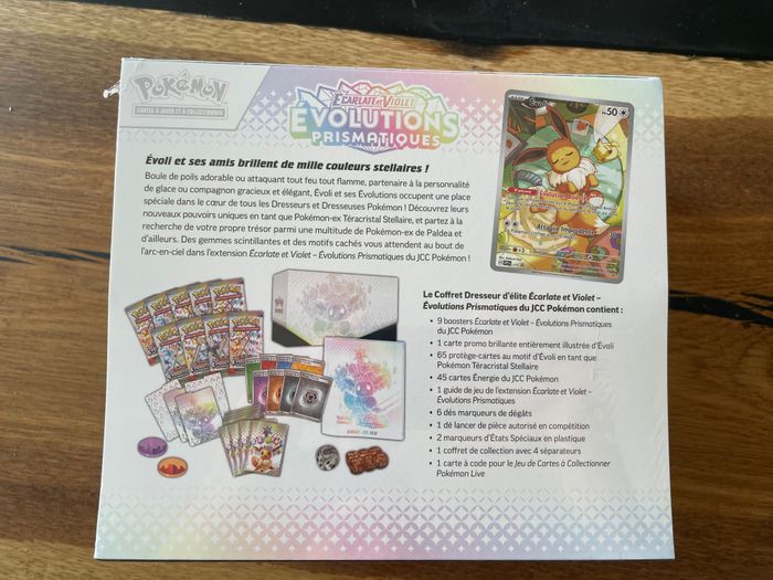 Pokémon - Coffret Dresseur d'Élite (ETB) EV08.5 Évolutions Prismatiques FR 8.5 - photo numéro 3