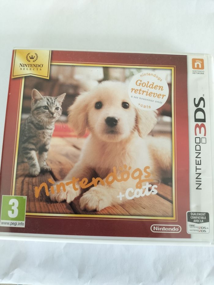 Jeu 3DS Nintendogs+cats
