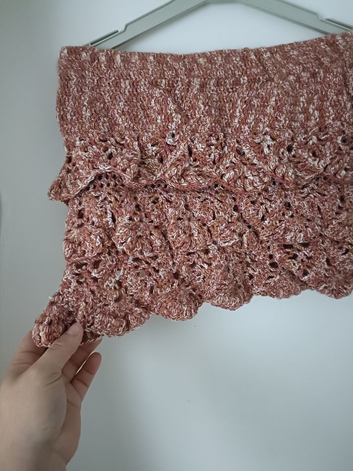 🎀 Magnifique Mini jupe faite main taille 36/38🎀 - photo numéro 2