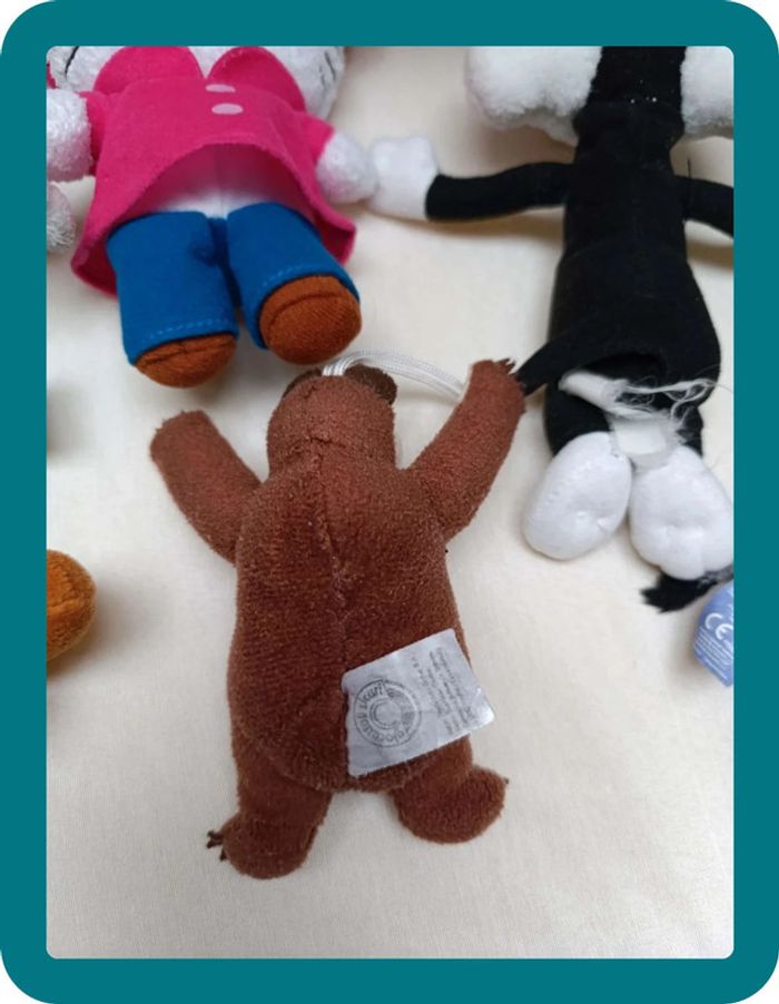 Lot 10 petites peluches - photo numéro 12