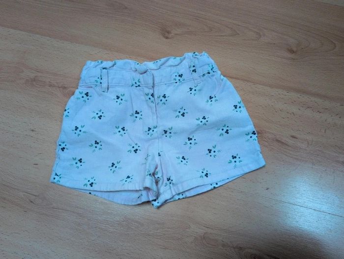 Short coton en lin fille 4 ans Sergent Major - photo numéro 2