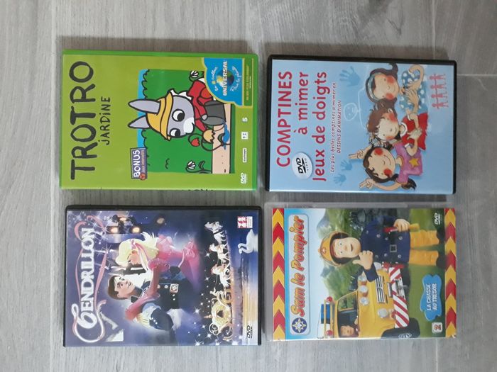 DVD enfants : Nemo, Boule et Bill, Casper, Minijusticiers, Sam le pompier, Shaun, Alvin, Peabody - photo numéro 2