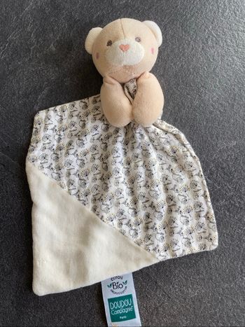 Doudou ours plat doudou et compagnie