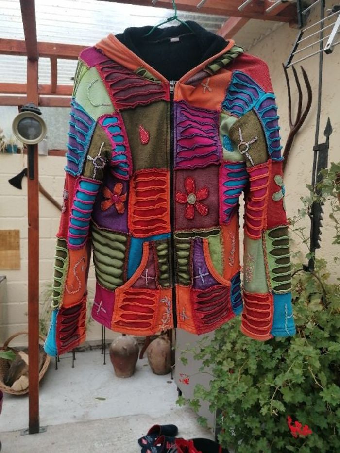 Blouson coloré