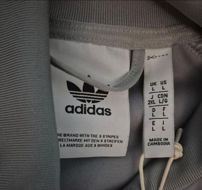 Gilet Adidas gris taille L - photo numéro 4