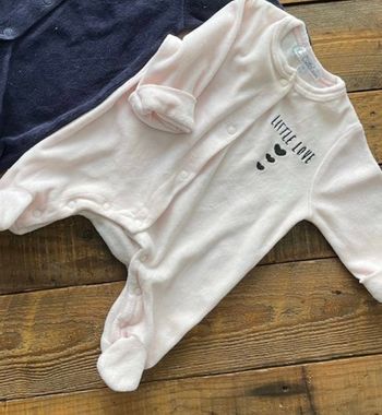pyjama velours taille naissance