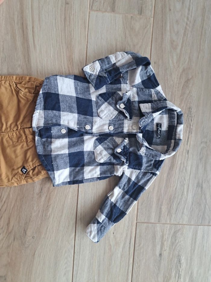 Ensemble chemise pantalon Disney 6 mois - photo numéro 2