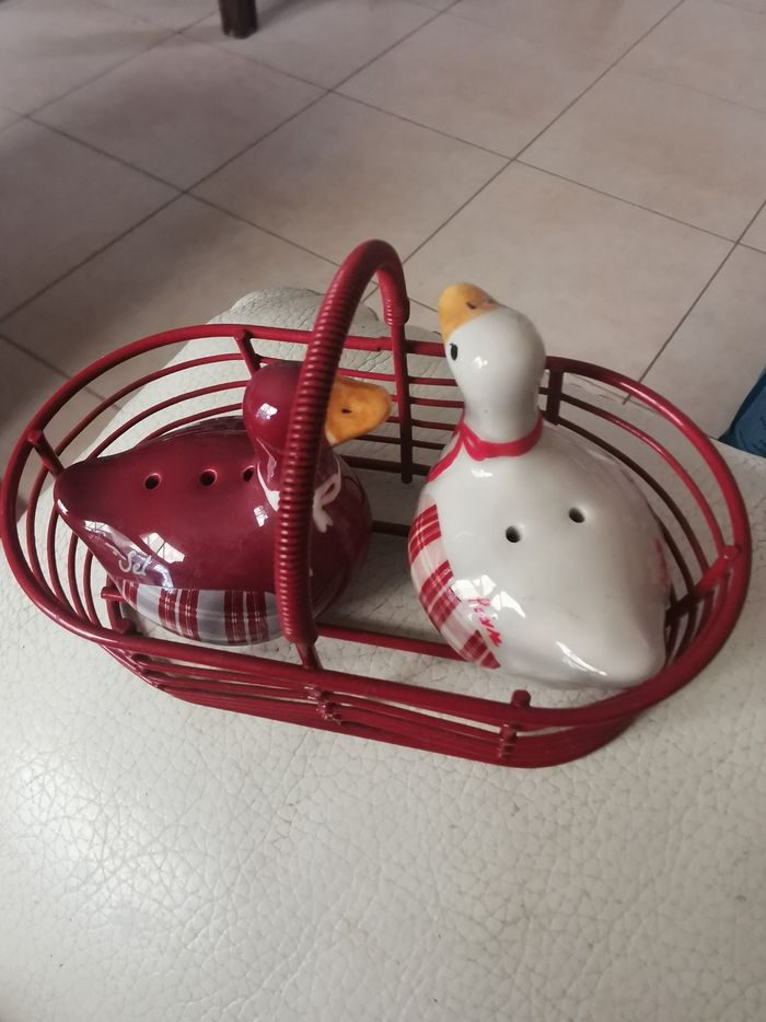 Salière et poivrière canards tout mignon - photo numéro 10