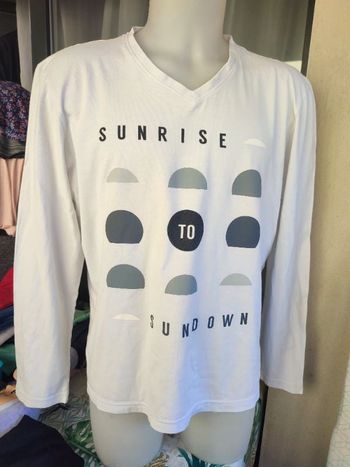 #kytieXLhomme. Tee-shirt manches longues taille XL