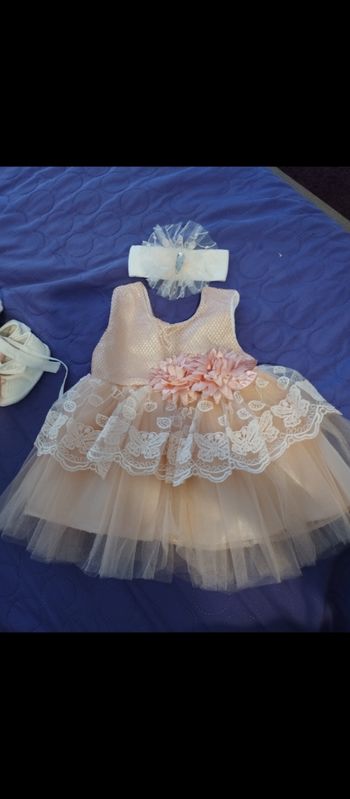 Robe pour fille de 4 à 6 mois