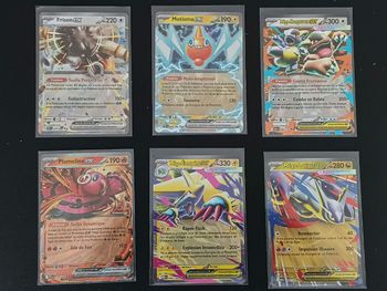 Lot de 6 cartes - EX