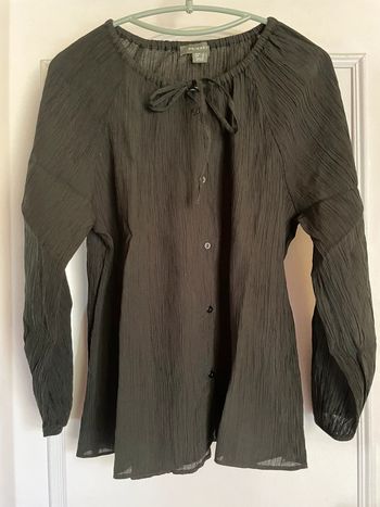Blouse boutonnée noire Primark
