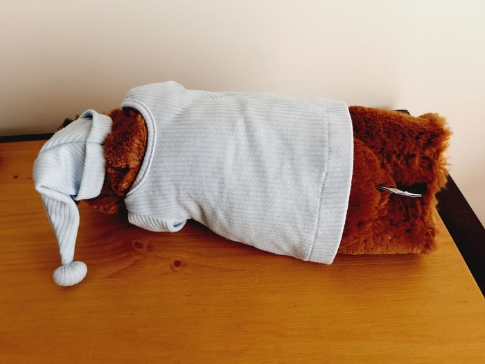 Grande peluche Michka ronfleur 40 cm de Masha et Michka, veilleuse et Michka ronfle Neuve, Simba - photo numéro 5