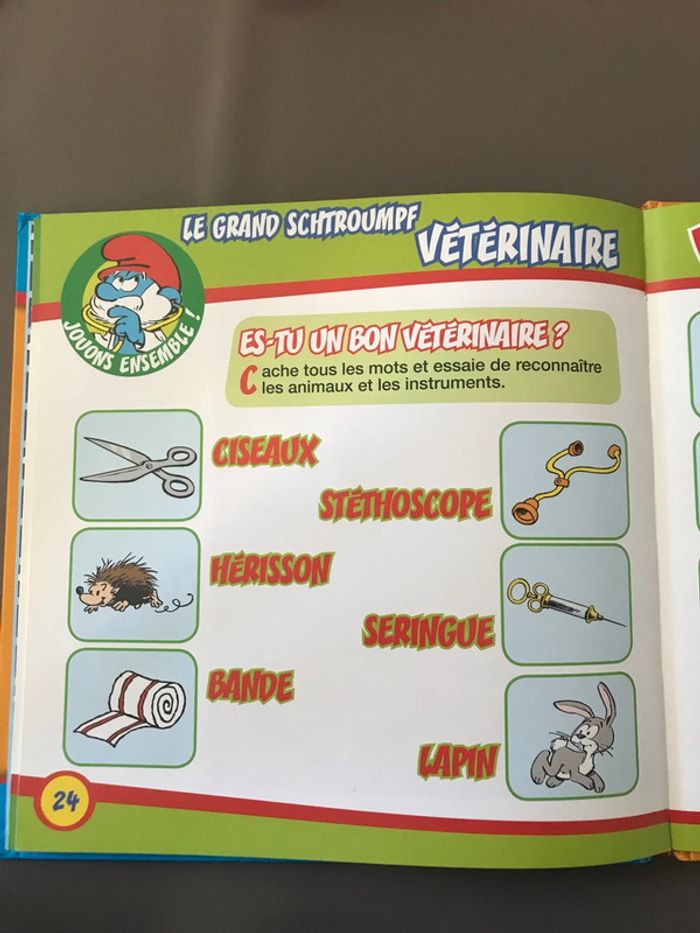 Livre Le grand Schtroumpfs vétérinaire - photo numéro 3
