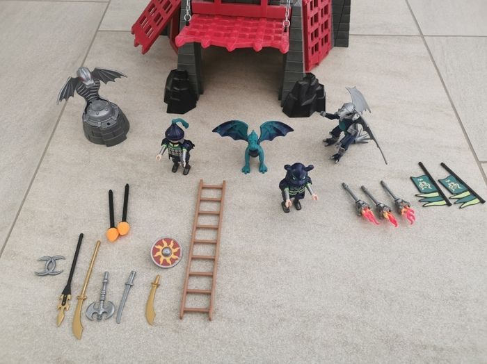 55€ avec code réduction - Playmobil Dragons 5480 Citadelle secrète du Dragon - photo numéro 5