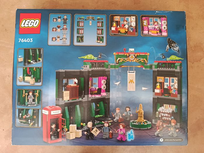 Neuf - Lego Harry Potter - 76403 - Le ministère de la Magie - photo numéro 2