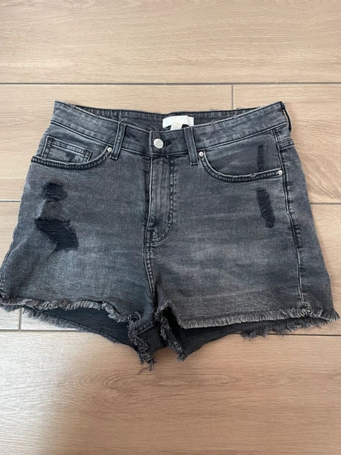 Short en jeans