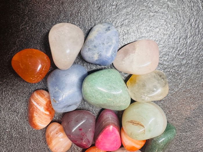 Lot de 120 g de Pierres Naturelles Polies – Variété de pierres semi-précieuses – Idéal pour collection ou création - photo numéro 5