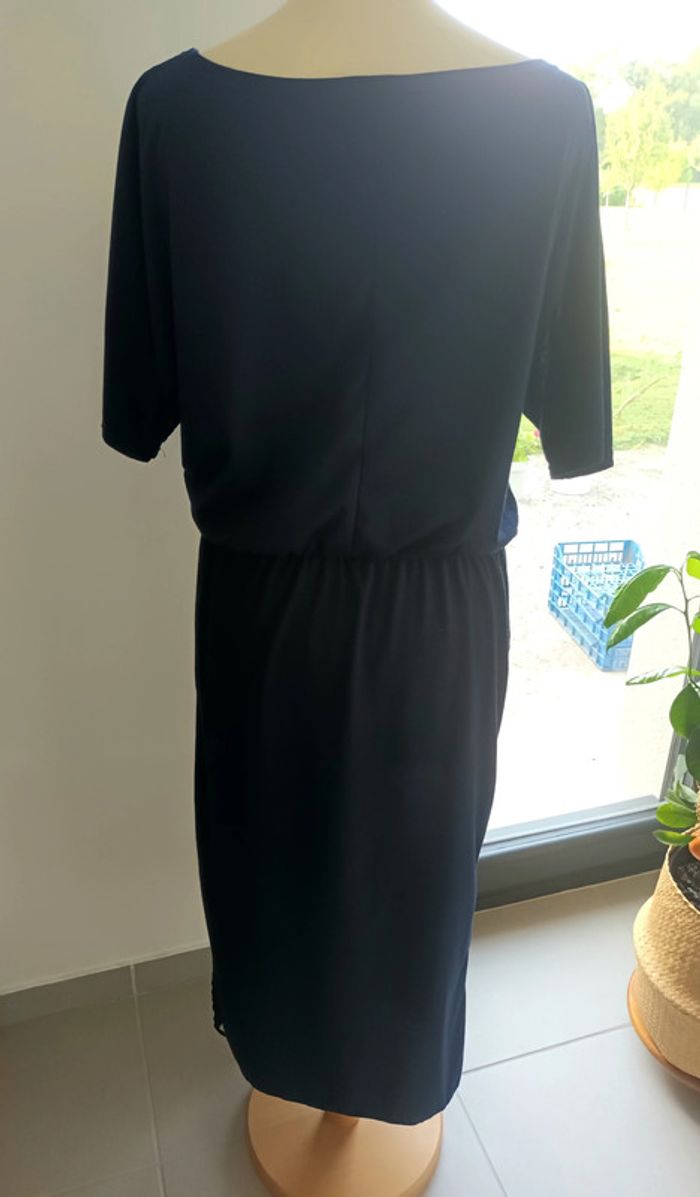 Robe longue manches courtes tombantes - photo numéro 5