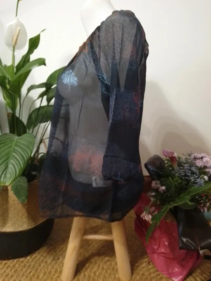 Tunique légèrement transparente Sirup taille S - 100% polyester - photo numéro 3