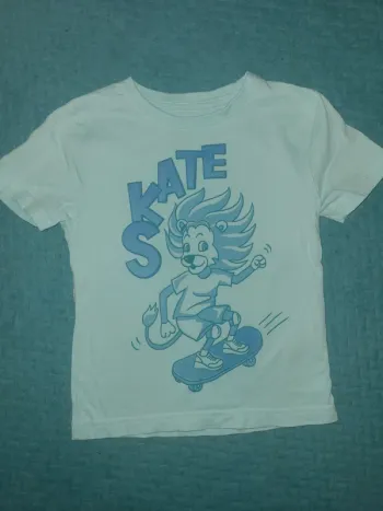 T-shirt garçon turquoise 4 ans