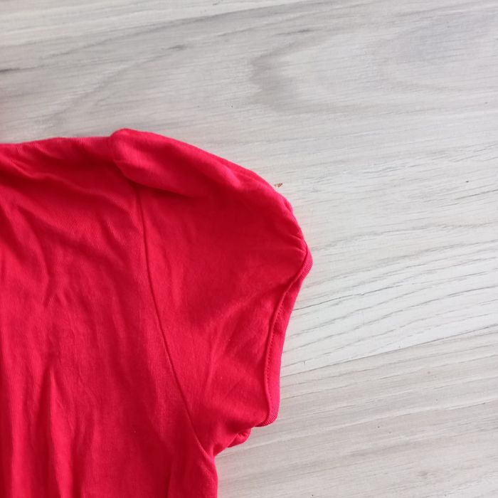 Chemisier femme à manches courtes rouge No Excuse taille 38 - photo numéro 3