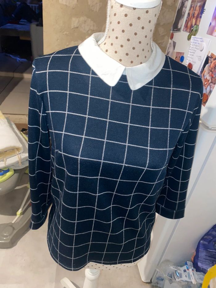 Blouse à carreaux - photo numéro 7