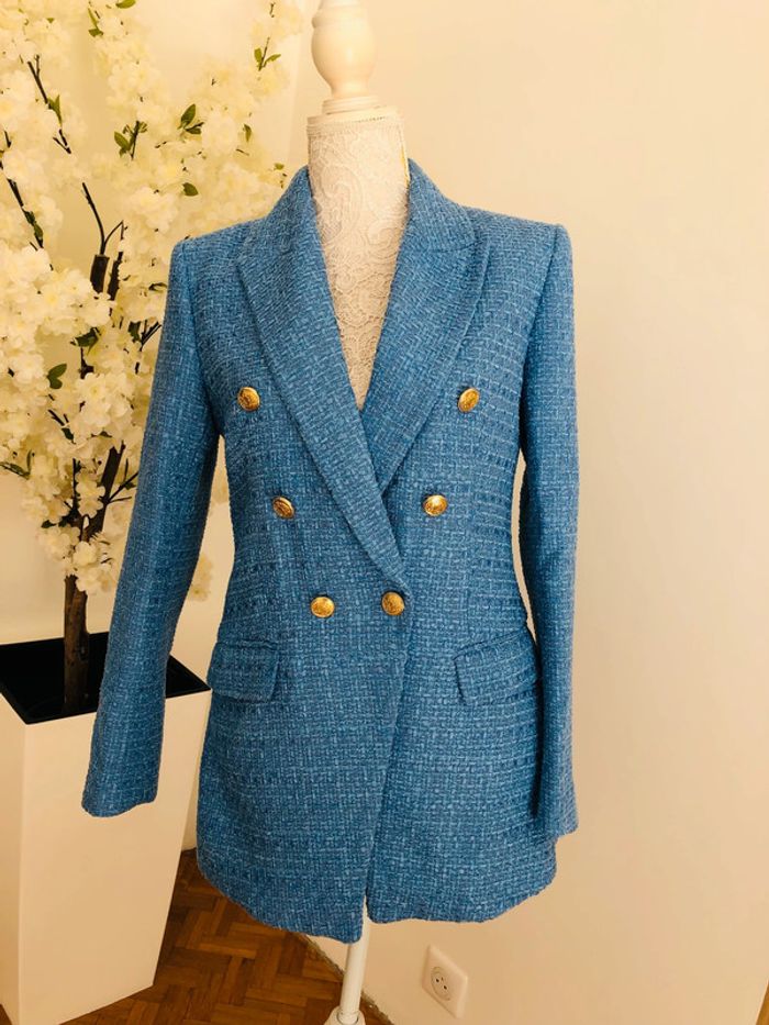 Élégant blazer Zara neuf taille M - photo numéro 8