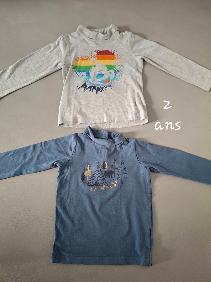 Lot de 2 sous-pulls 2A