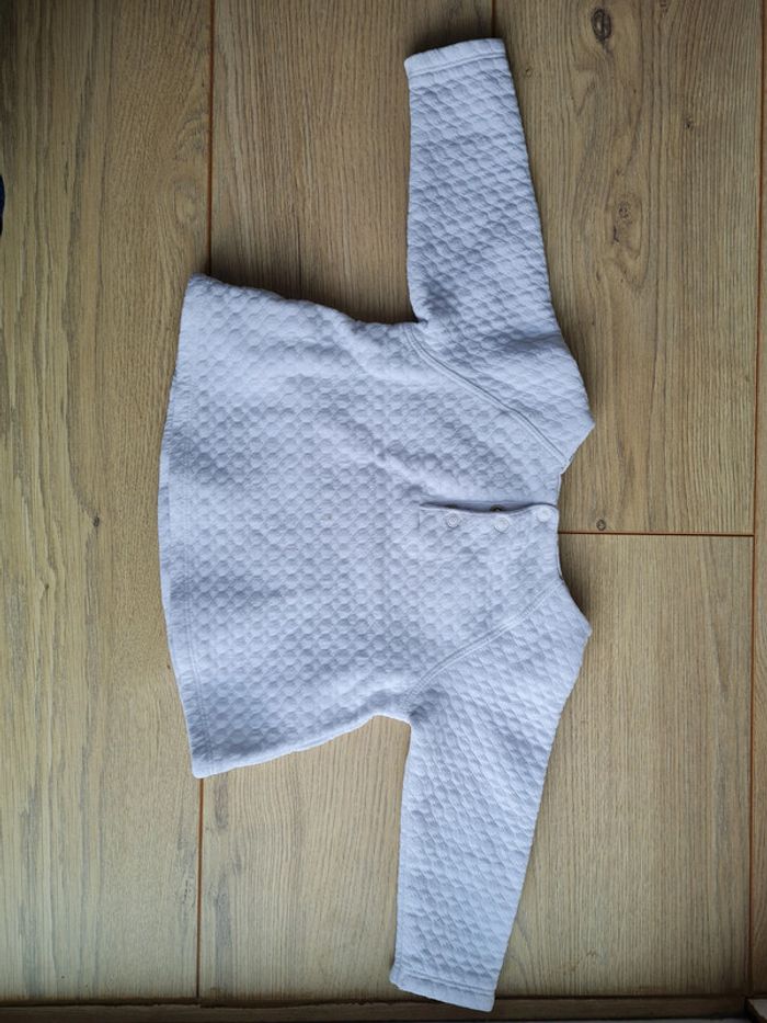 Sweat Blanc Obaibi 12 mois - photo numéro 3