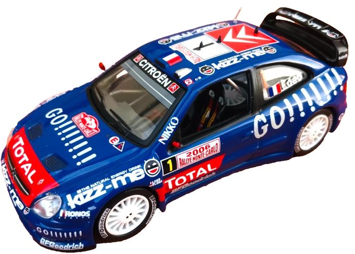 Voiture Citroën Xsara WRC Rallye Monte-Carlo 2006 Sébastien Loeb/Daniel Elena