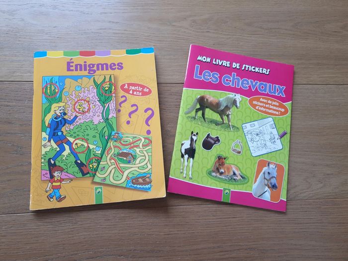 livres chevaux et enigmes