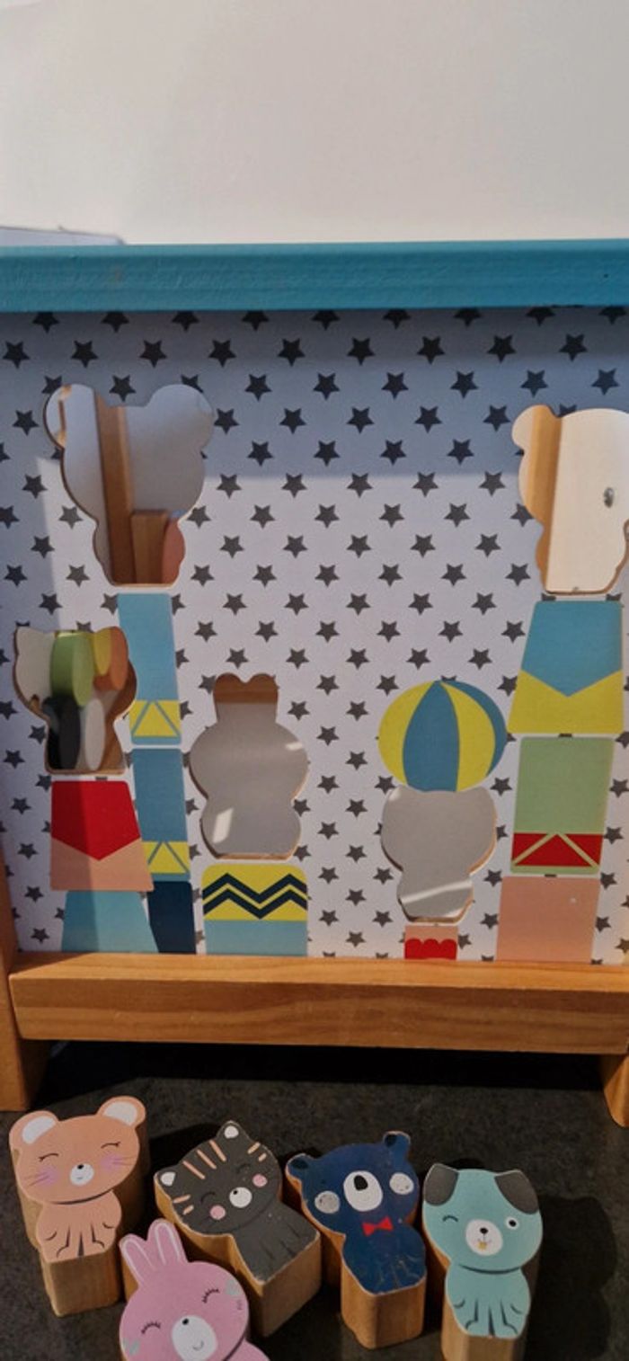 Cube en bois multi activité - photo numéro 9