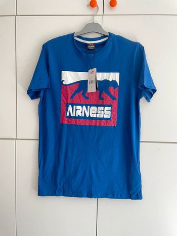 T-shirt bleu neuf Airness taille L