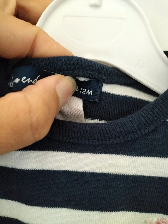 T-shirt weekend à la mer 12 mois - photo numéro 5