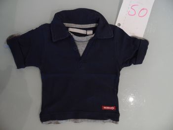 chemise 3 mois manche court