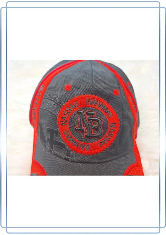 Casquette nassau bahamas vintage / ajustable - full broderie (483) - photo numéro 4