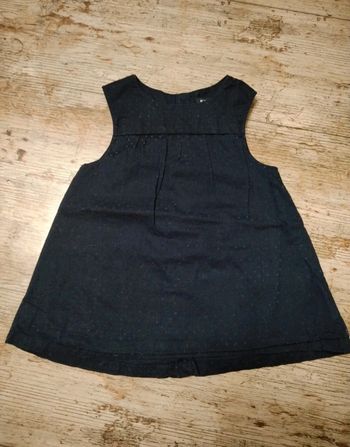 Jolie robe marine été fille 3 mois