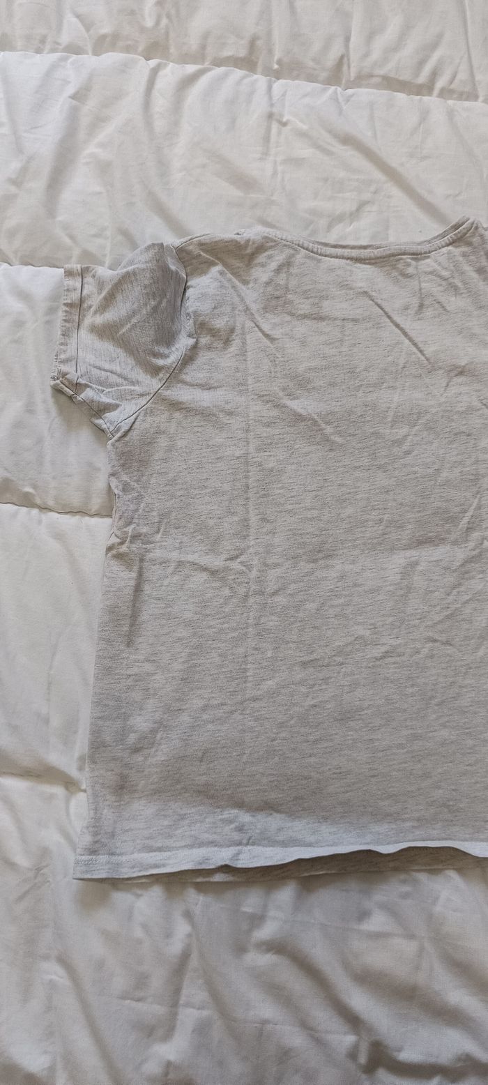 T-shirt gris taille 11/12 ans - photo numéro 7